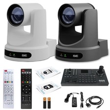 PTZOptics Move SE PTZ Camera with Optical Zoo...