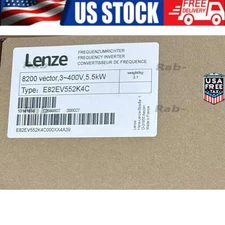 US Free TAX Fast ship Lenze INVERTER E82EV552K4C040 E82EV552-4C040 new