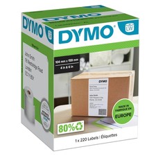 DYMO Authentic LabelWriter Extra Large Shipping Labels 104 mm x 159 mm Self