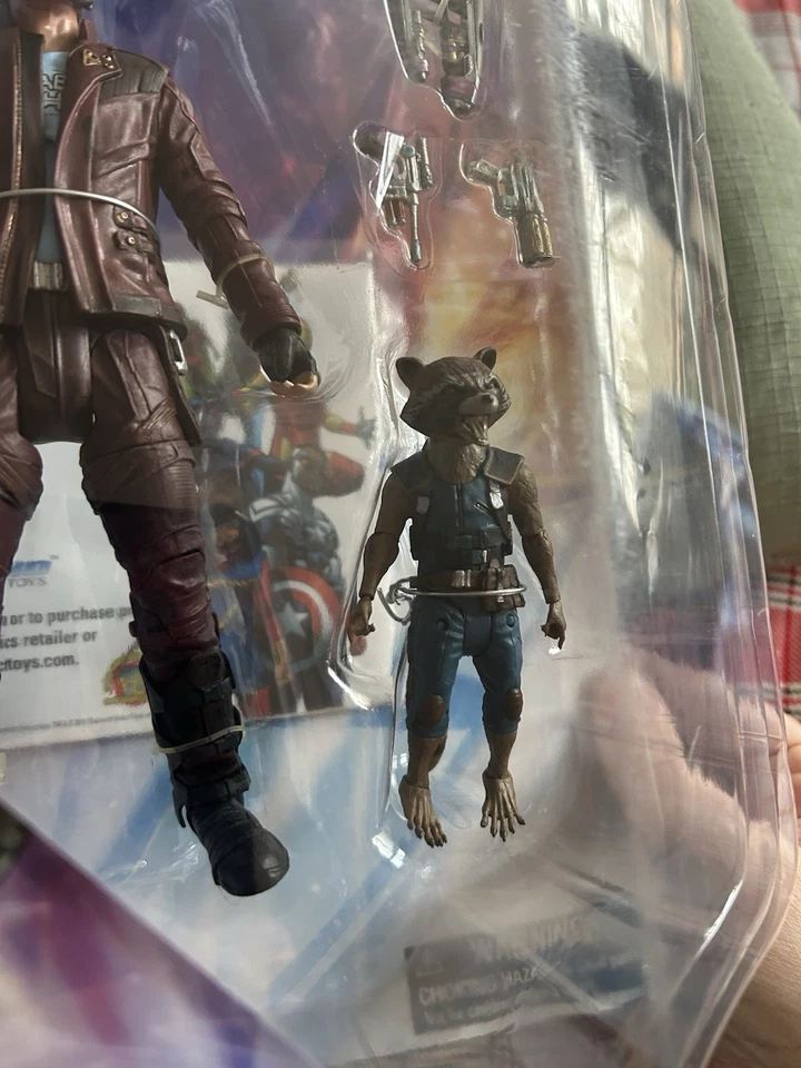 Marvel Select STAR-LORD ROCKET Guardians of Galaxy 🔥Special Edition🔥(Read Dek) - image 4 of 4