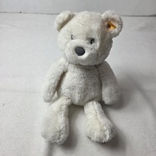 steiff bear white 241550 plush stuffed animal