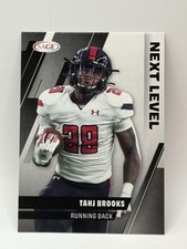 2025 Sage High Series Football Tahj Brooks Next Level Black #109 Texas Tech