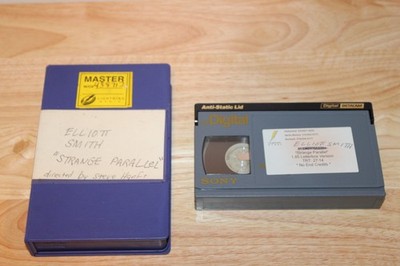 ELLIOTT SMITH ''Strange Parallel'' Steve Hoft Digital Betacam Master RARE Indie