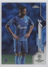 2019-20 Topps Chrome UCL Sapphire Edition Douglas Santos #91 4m4