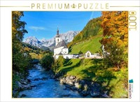 Calvendo Puzzle Painters' Corner With St. Sebastian, Ramsau | 1000 Pieces, Finis