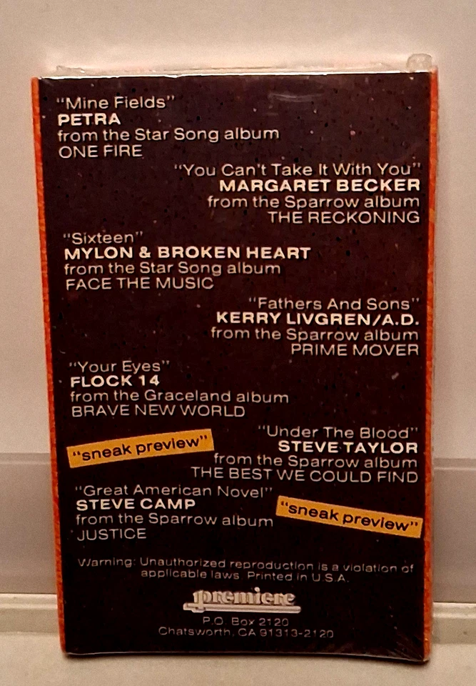 Sealed Promo Cassette - Petra, Mylon & Broken Heart, Kerry Livgren A.D. - Image 2 of 2