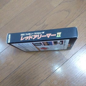 Red Arremer II FC Famicom Game Software With Manual Box Unused Near Mint Japan