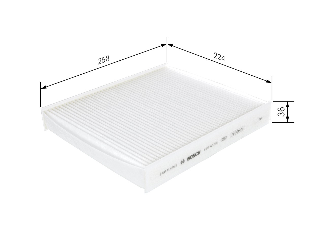 Bosch 1987435002 Cabin Filter - Image 46