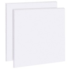2 PCS 12x12 inch White Foam PVC Board Sheet for Crafts Modelling 5mm Thick