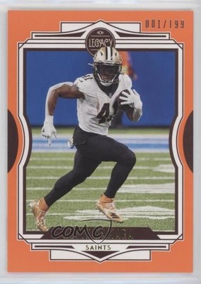 2021 Panini Legacy Orange 1/199 Alvin Kamara #33 0hg1