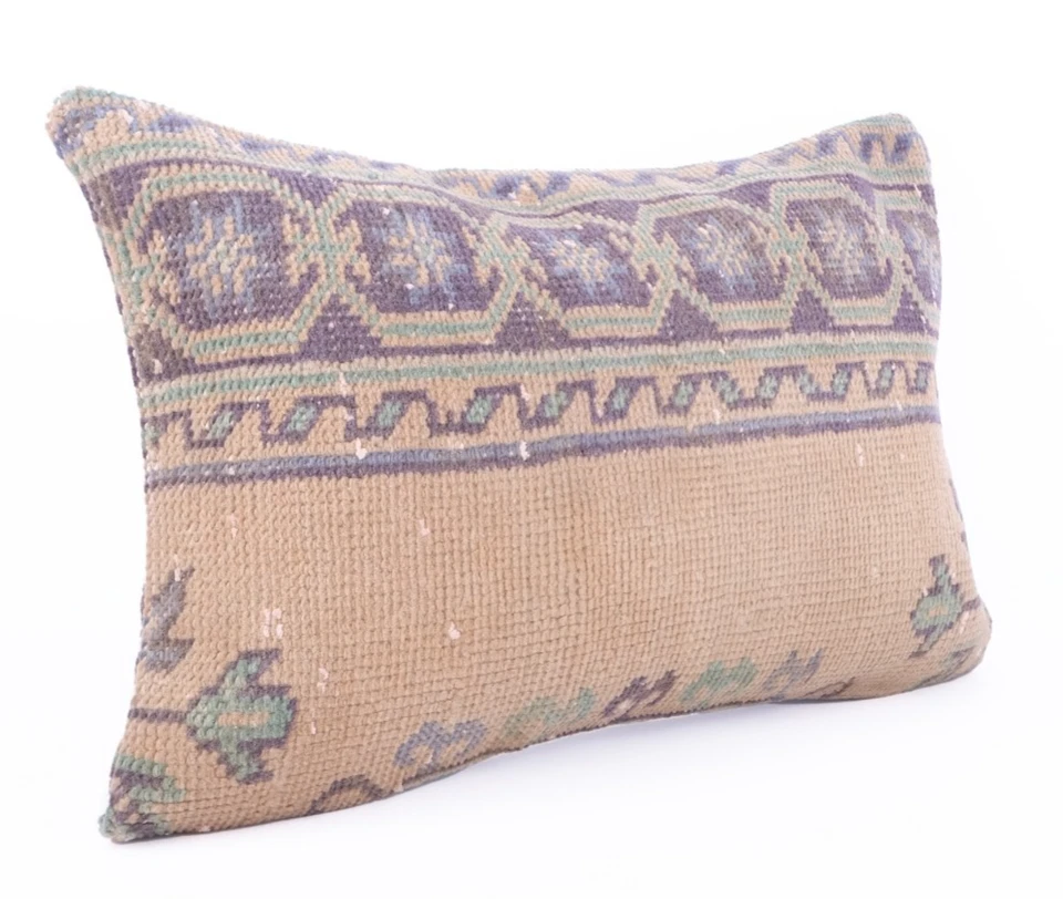 Decorative Handmade Turkish Kilim Pillow Cover Kilim Sofa Cushion Cover - Image 3 of 4