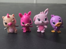 Hatchimals CollEGGtibles Lot Of 4 Bird Bunny Dragon Kangaroo - Sparkly Wings