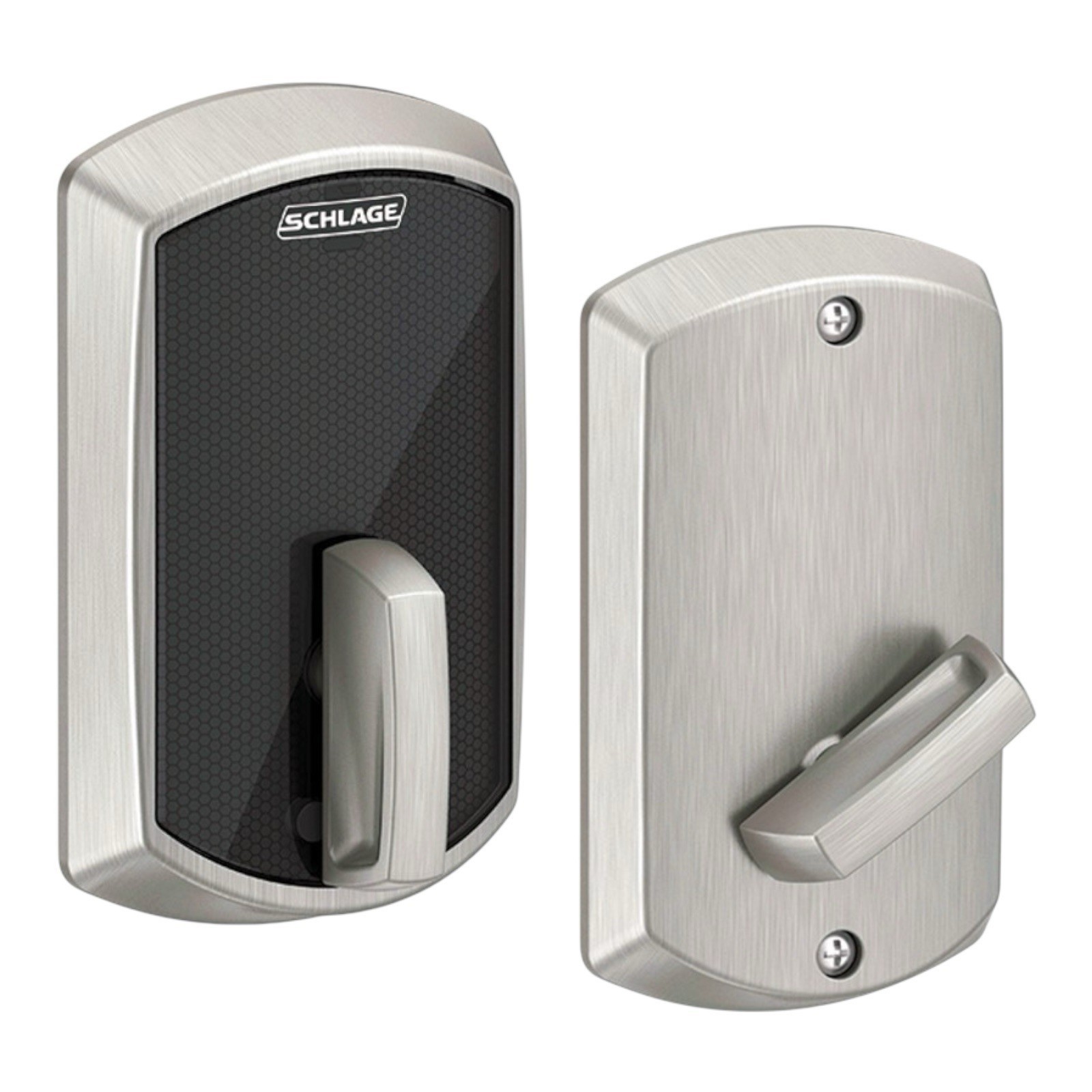 SCHLAGE BE467 GRW 619 Smart Deadbolt Keyless Entry Lock Satin Nickel-image