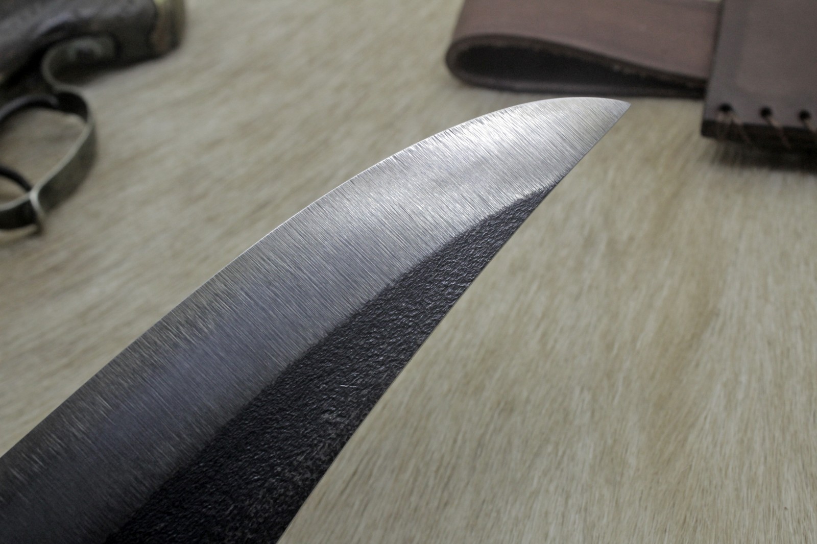 BOWIE KNIFE – RUSTIC WESTERN FRONTIER MOUNTAIN MAN COWBOY CONFEDERATE STYLE EDC