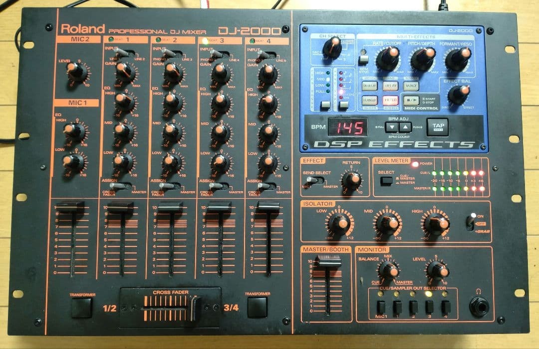 Buy Professional DJ Mixer From Japan Roland Dj-2000 4 Channel