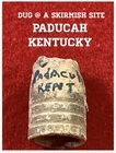 Civil War Relic:  Miniball Dug at Skirmish Site-PADUCAH, KENTUCKY