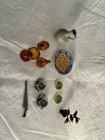 Various Antique Dollhouse Household Items, Including A Vienna Bronze Holly Plant — photo 2