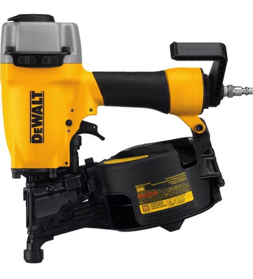 #ad DEWALT Pneumatic 15 Degree Coil Corded Siding Nailer DW66C 1 NEW $189.99