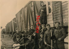 Foto Wehrmacht Soldaten Orchester Musik Gitarre Litauen 1941 x283