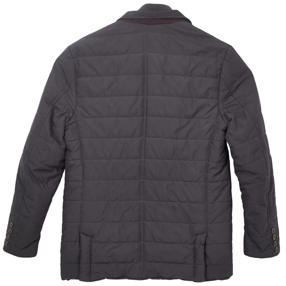 Abrigo chaqueta de campo Tasso Elba para hombre marrón medio Foto 3 de 4