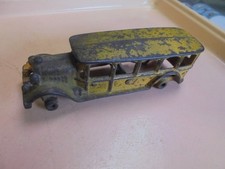 Vintage Arcade Hubley A. C. Williams Cast Iron Bus 1591