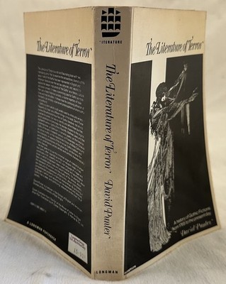THE LITERATURE OF TERROR A HISTORY OF GOTHIC PUNTER GOTISCHE LITERATUR HORROR