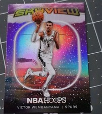 Victor Wembanyama 2024-25 NBA Hoops Frequent Flyers Winter  #10 Holo Foil 