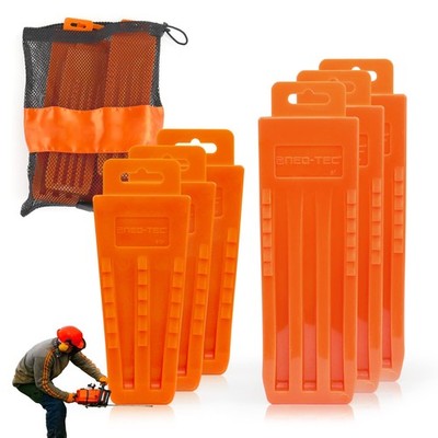 6 Pack Tree Felling Wedges, Chainsaw Wedges, 5.5''+8'' Tree Cutting Equipment, ...