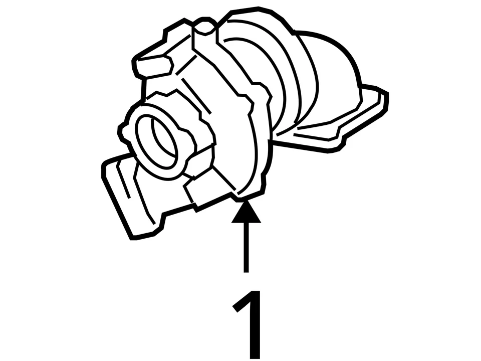 Turbo/Supercargador 3,0 L Diesel Doble Turbo Superior Se Adapta 09-13 BMW X5 30430852 Foto 4 de 4