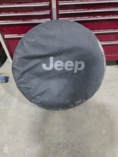 07-18 Jeep Wrangler Cloth Spare Tire Cover Factory Mopar OEM