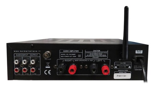 Amplificatore - Amplificatore Karma Pa 2380bt - Stereo - Radio - Mp3 - Bluetooth - Foto 2 di 2
