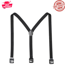 Hidden Suspenders for Men Under Clothing Adjustable Black Y Back Invisible Belt