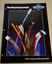 1991 NEW AGE INDUSTRIES catalog Plastic Tubing and Fitting Specialists ~ C2