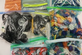 Mixed Lot of K'nex Knex Building Toy Parts Pieces 14 lbs Pounds