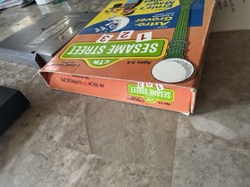 Sesame Street 123 (Nintendo Entertainment System, 1989) TESTED Box Manual NES