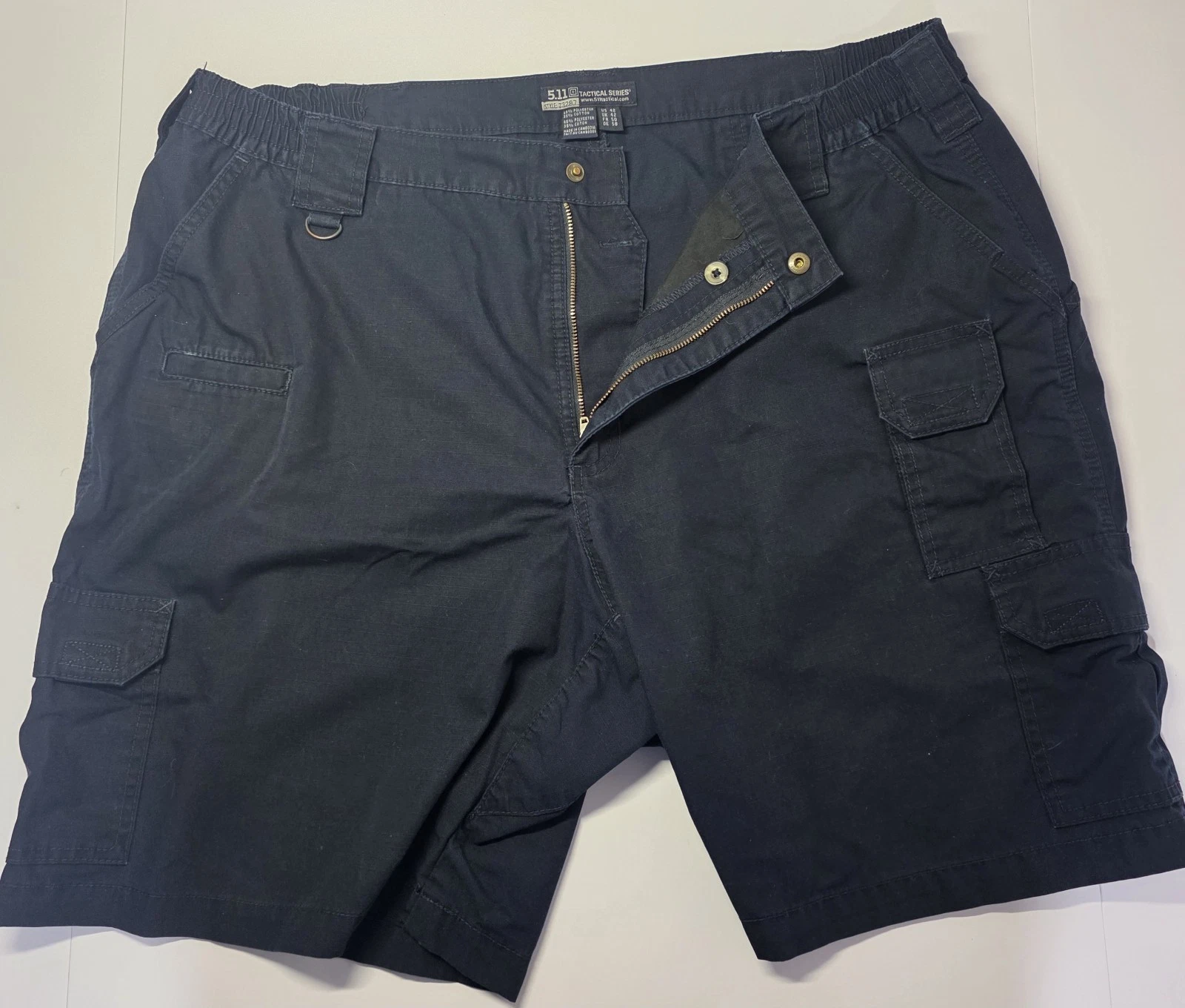 5.11 Tactical Mens Size 42 Blue Rip Stop Cargo Shorts