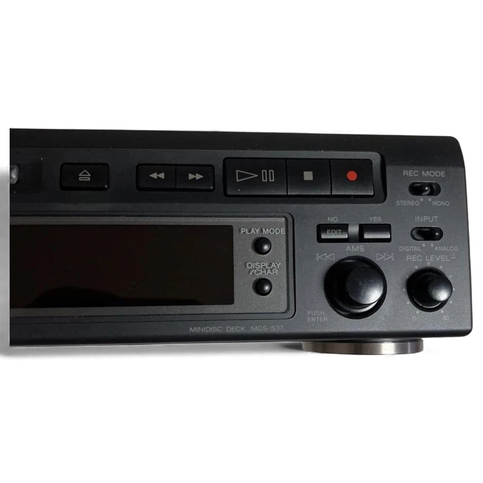 SONY MDS-S37 MD MiniDisc Recorder Deck Player Used - Image 4 of 4