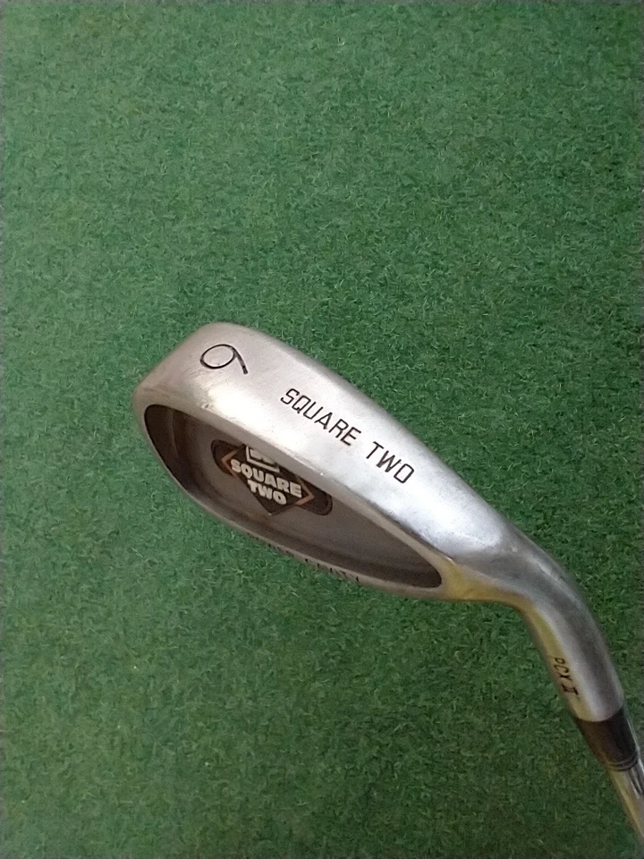 SQUARE TWO POWER CAVITY PCX II # 6 铁杆 右握 39 英寸 硬度硬度钢轴 - 状况良好 — 第 2/4 张图片
