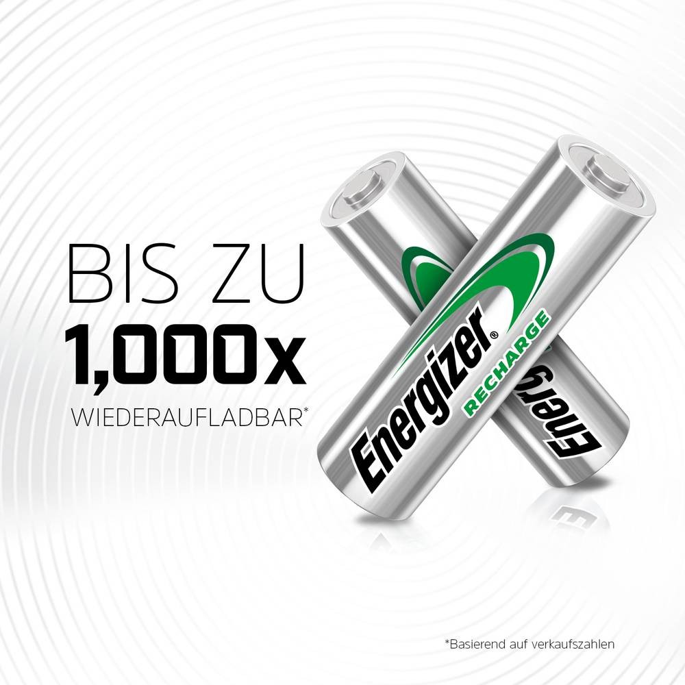 Accumulateur NiMH LR6 AA Energizer Power-Plus E300626800 haute endurance