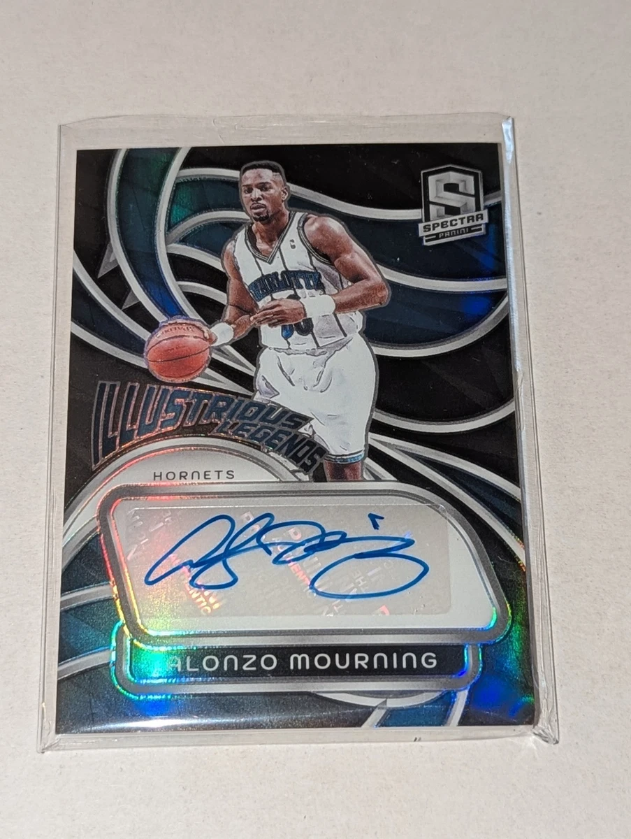 Alonzo Mourning Basketball Autographed Sports Trading Cards