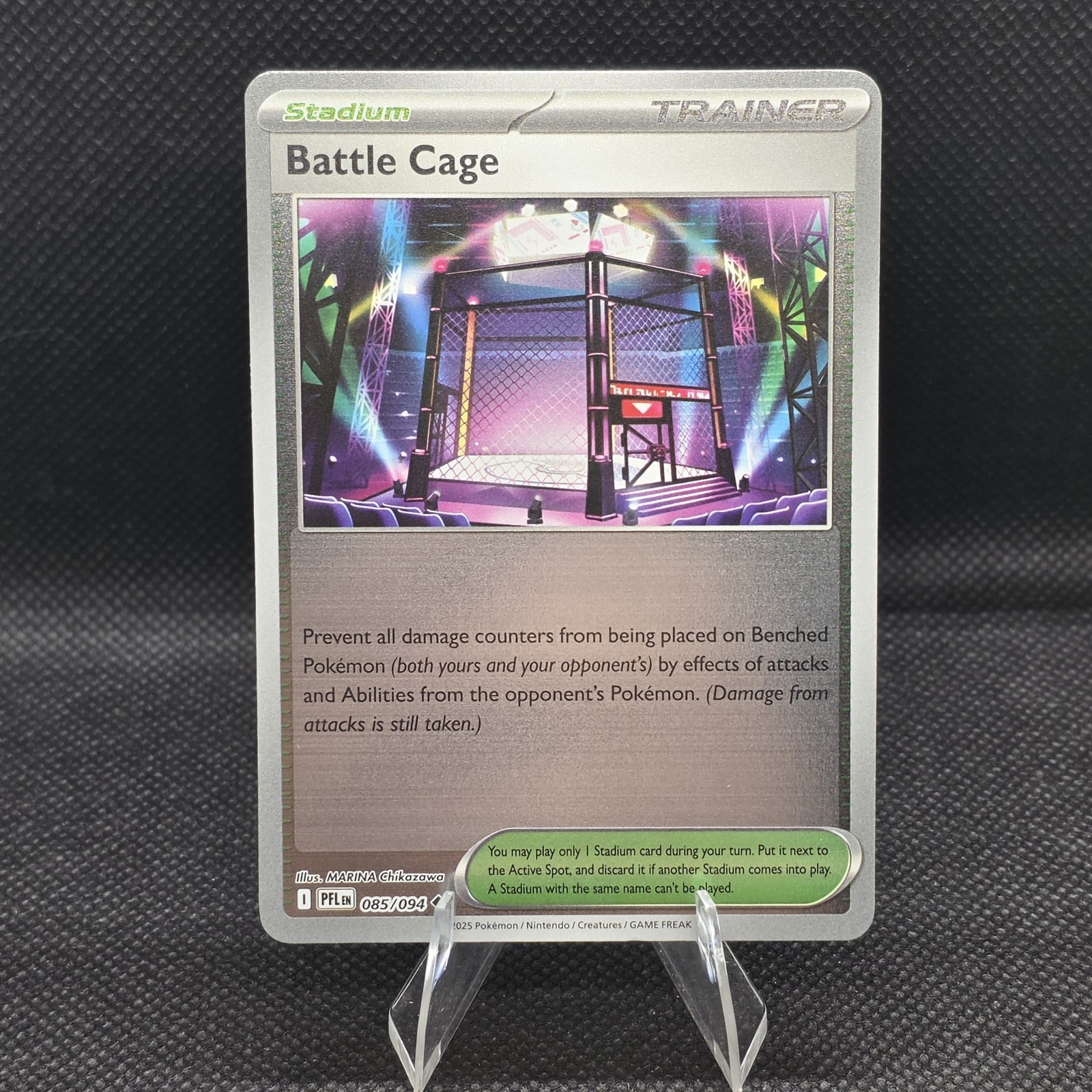 Battle Cage Phantasmal Flames 085/094 Reverse Holo Pokémon TCG Near Mint