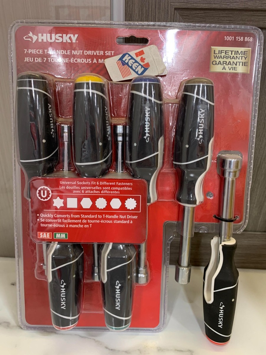 Husky CANADA T-Handle Nut Driver Set (7-Piece) | eBay