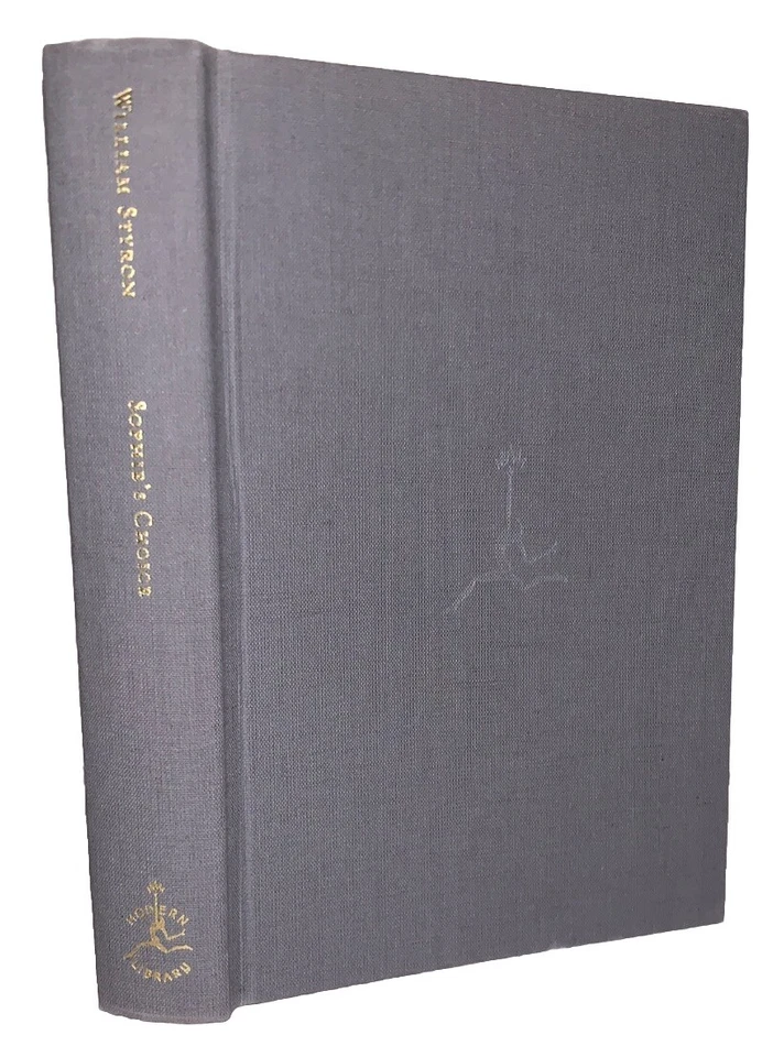 SIGNED, SOPHIE'S CHOICE, by WILLIAM STYRON, 20th ANNIVERSARY ED, MODERN LIBRARY - Image 2 of 4
