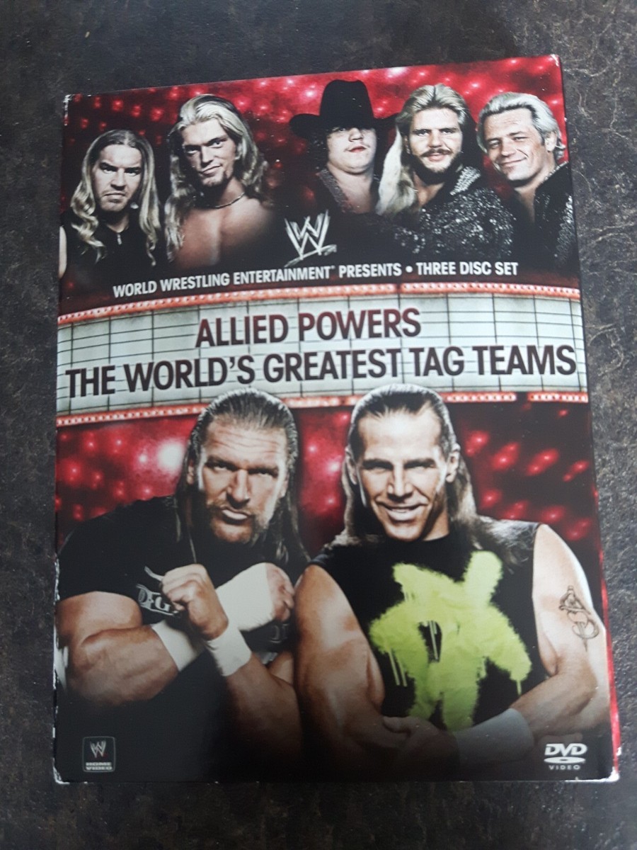 Allied Powers The World's Greatest Tag Teams 2009 WWE DVD Good