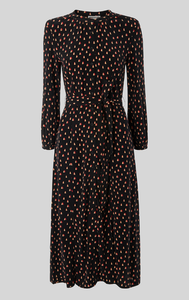 whistles stallion print shirt dress