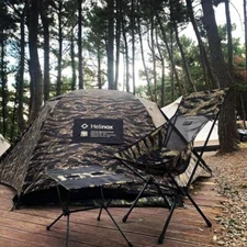 NEIGHBORHOOD Helinox Outdoor Camping Tent Chair Lightweight Tiger Stripe Canopy