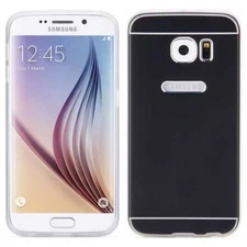 For Samsung Galaxy S6 Edge - Hybrid Case Slim Fit Cover Reinforced Bumper Shock