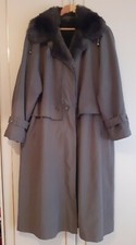 Fuchs Schmitt Ladies Trench Coat Size 14- Used