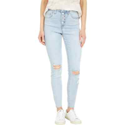 Blank NYC Exposed Button Great Jones High-Rise Skinny in Break The Cycle 27 NWT