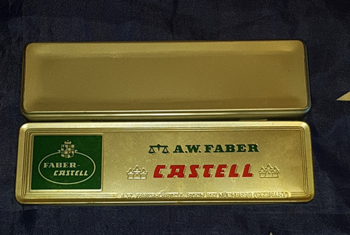 Faber-Castell Vintage Pencil Case Tin Nurnberg Germany - Picture 4 of 4